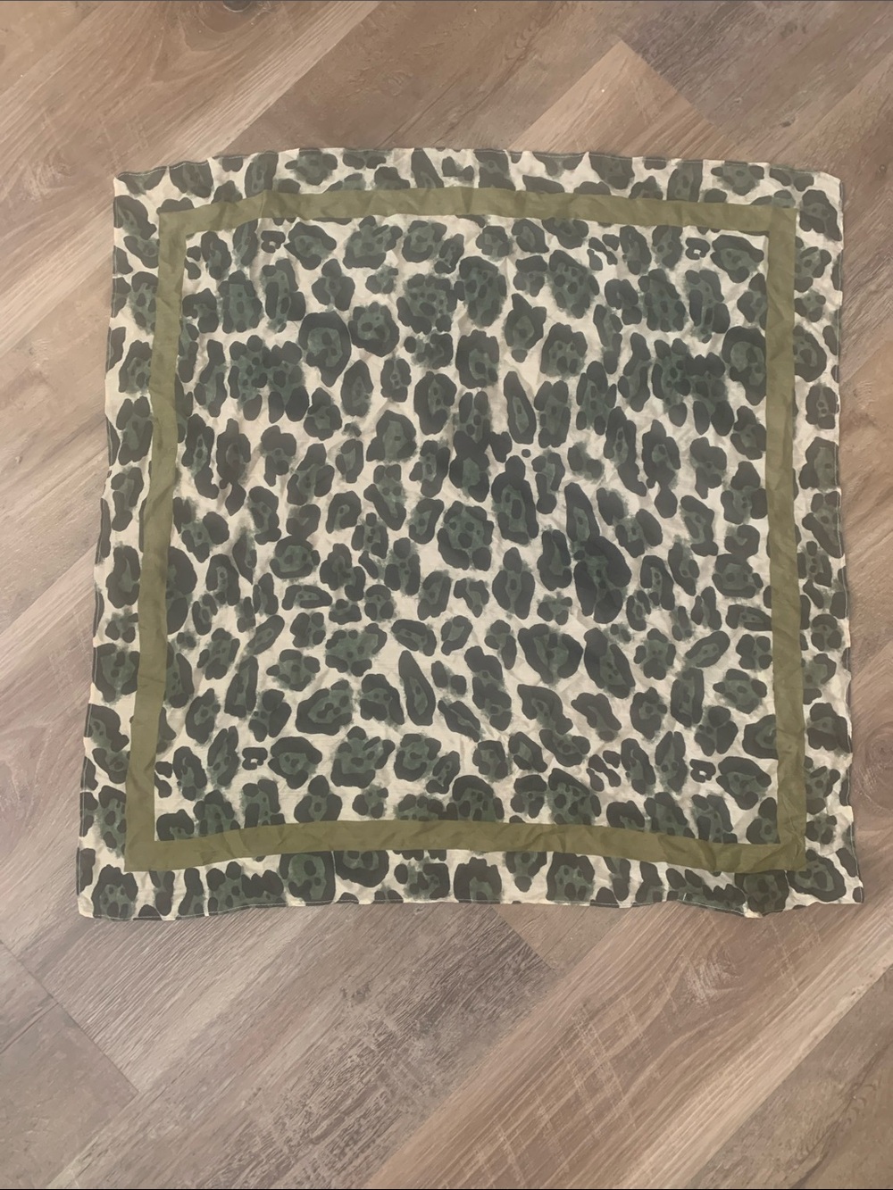Zara Green and Black Camouflage Jacket